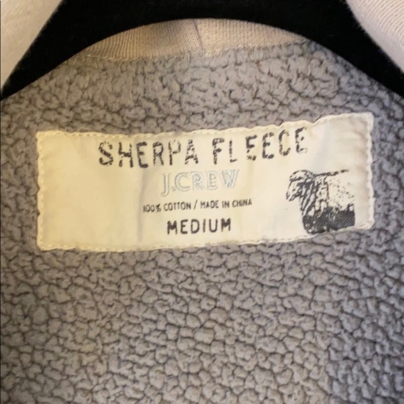 JCrew Sherpa Fleece GUC - Picture 2 of 7